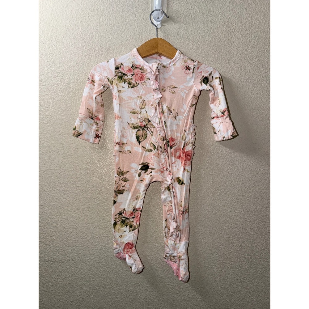 Girls Posh Peanut Bamboo Sleeper Size 0-3 Months